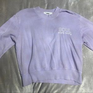 SoulCycle brand sweatshirt size S